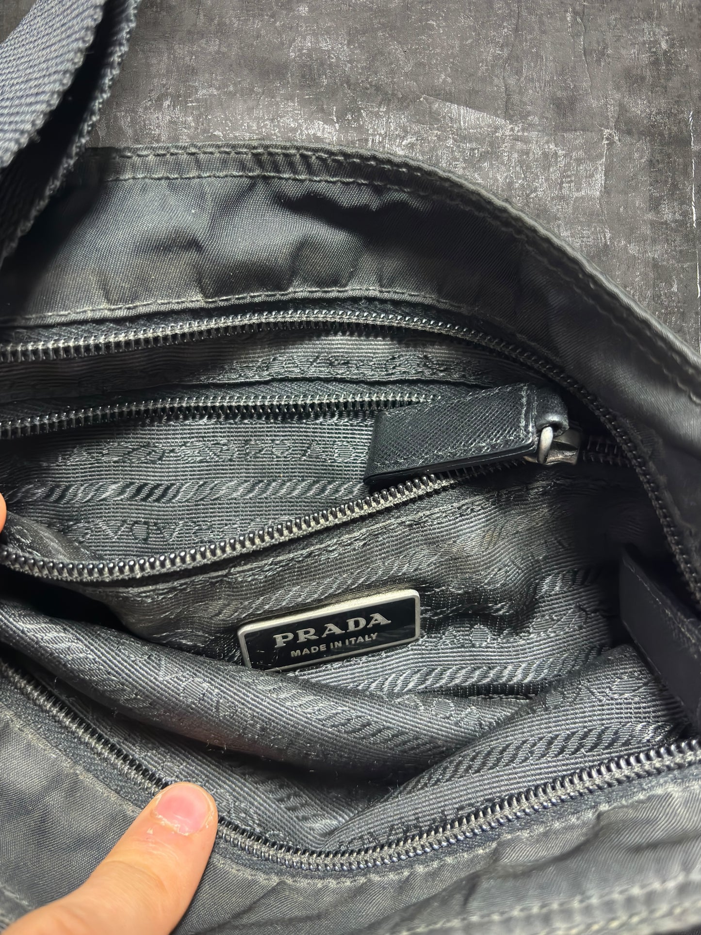 Vintage Prada Messenger Bag